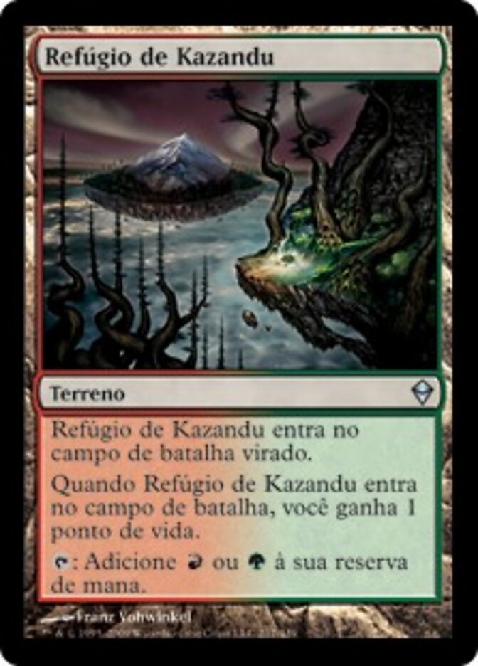 Refúgio de Kazandu - Zendikar