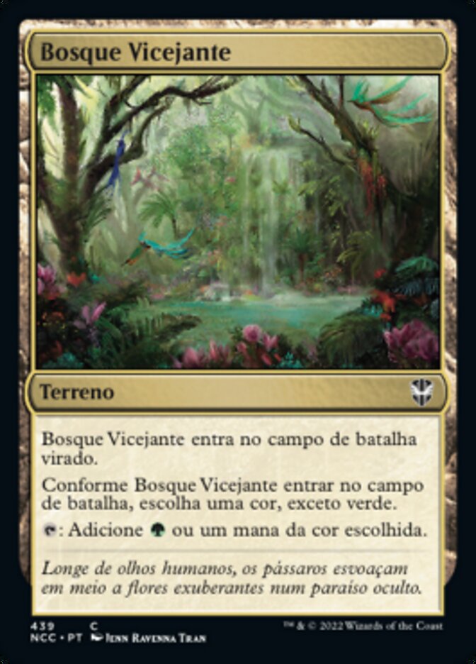 Bosque Vicejante - New Capenna Commander