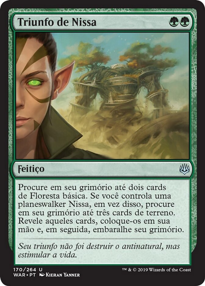 Triunfo de Nissa - War of the Spark
