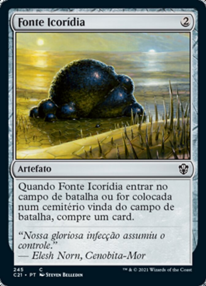 Fonte Icorídia - Commander 2021