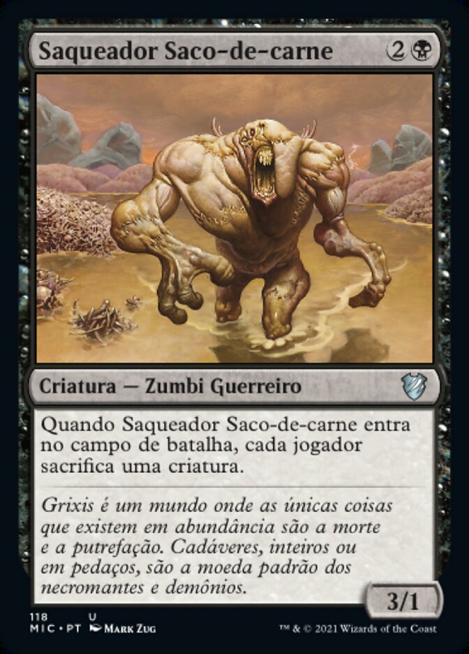 Saqueador Saco-de-carne - Midnight Hunt Commander