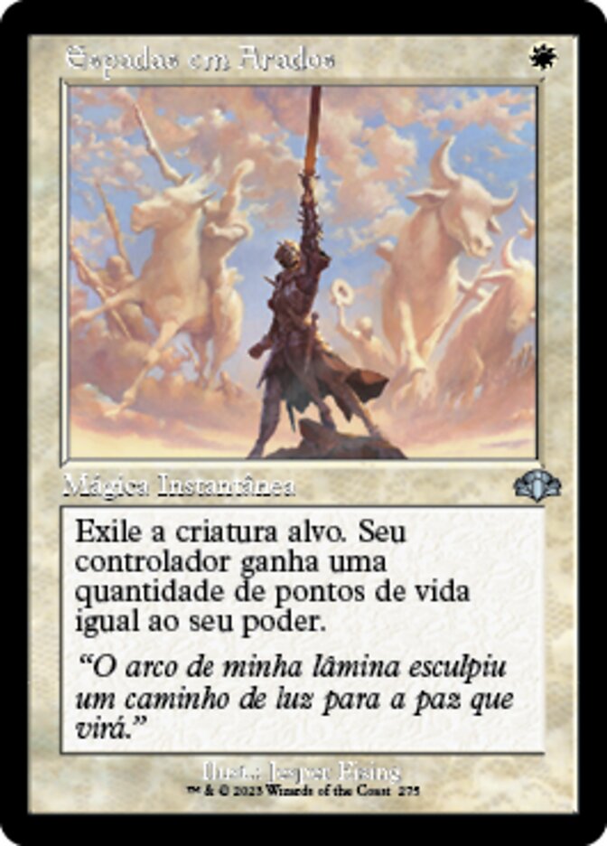 Espadas em Arados - Dominaria Remastered