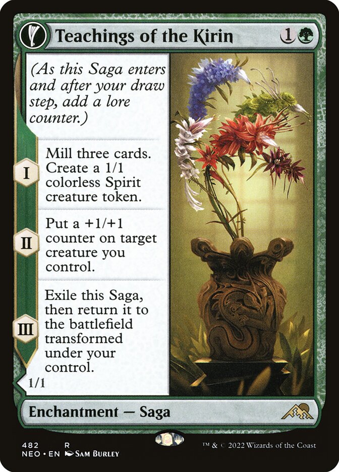 Teachings of the Kirin // Kirin-Touched Orochi - Kamigawa: Neon Dynasty
