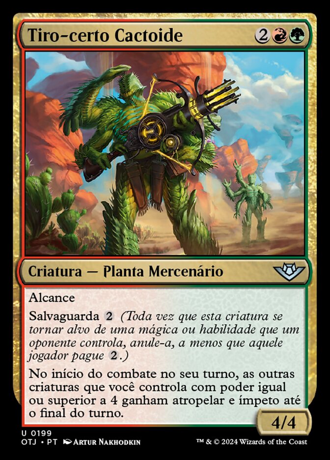 Tiro-certo Cactoide - Outlaws of Thunder Junction