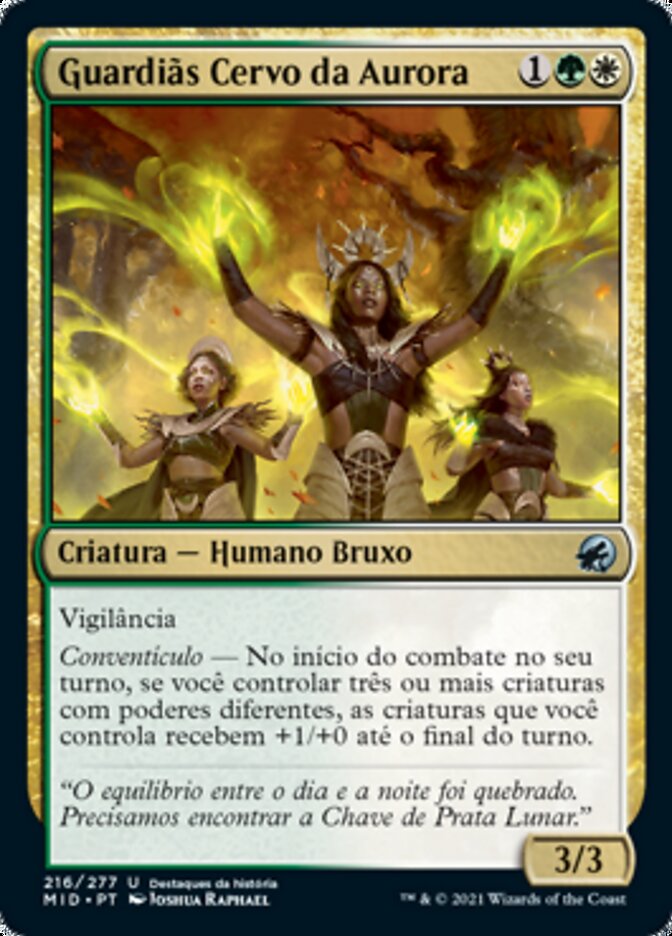 Guardiãs Cervo da Aurora - Innistrad: Midnight Hunt