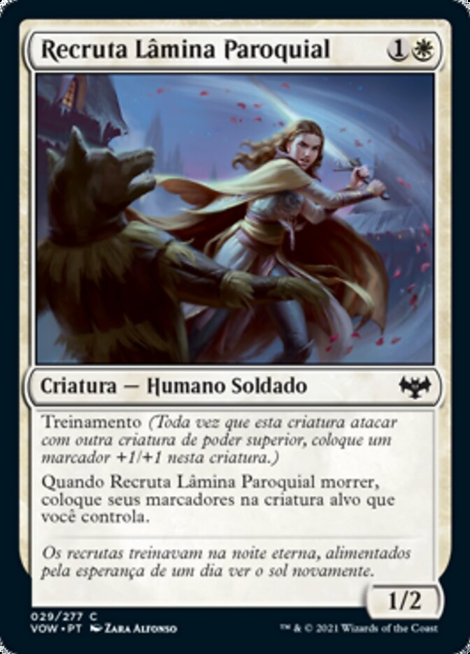 Recruta Lâmina Paroquial - Innistrad: Crimson Vow