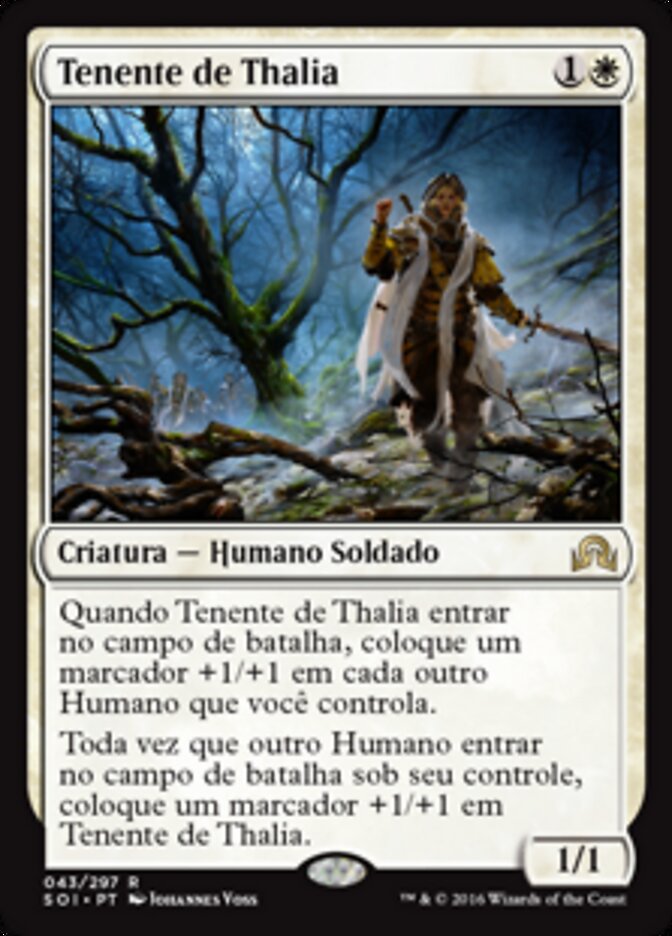 Tenente de Thalia - Shadows over Innistrad