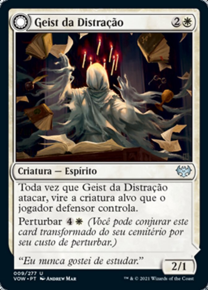 Distracting Geist // Clever Distraction - Innistrad: Crimson Vow