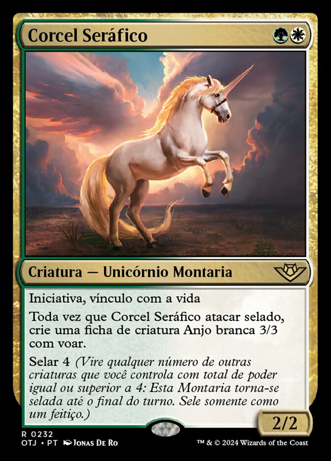 Corcel Seráfico - Outlaws of Thunder Junction