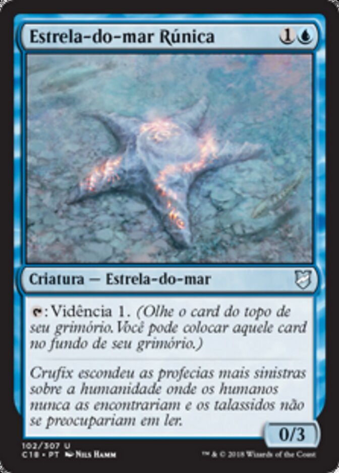 Estrela-do-mar Rúnica - Commander 2018