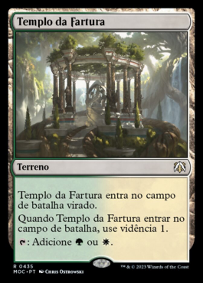 Templo da Fartura - March of the Machine Commander