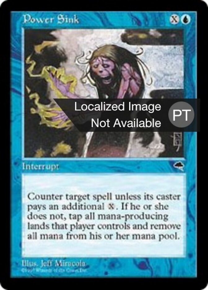 Sorvedouro de Mana - Tempest