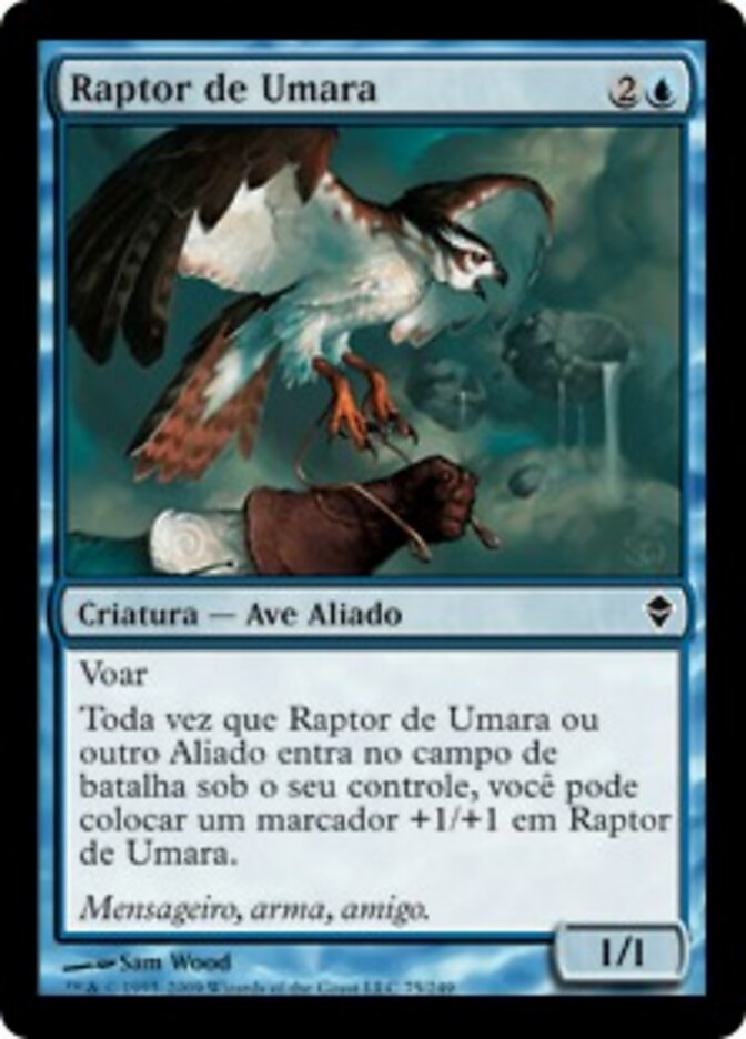 Raptor de Umara - Zendikar