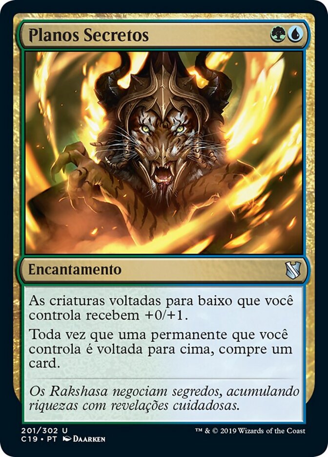 Planos Secretos - Commander 2019