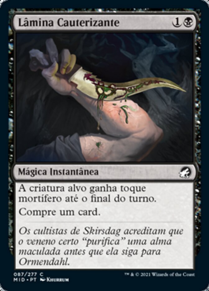 Lâmina Cauterizante - Innistrad: Midnight Hunt
