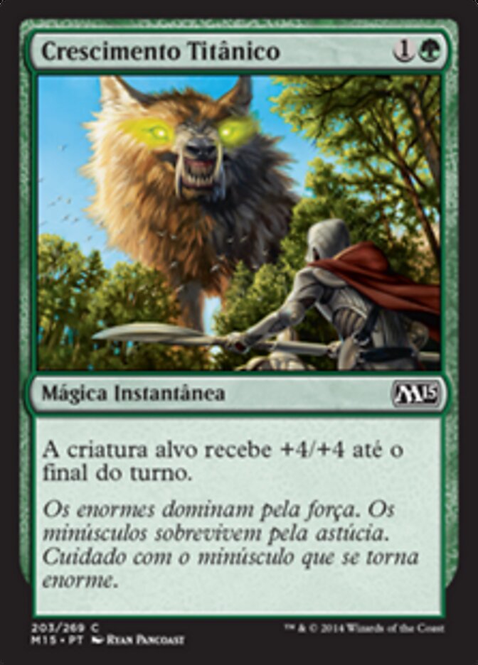 Crescimento Titânico - Magic 2015