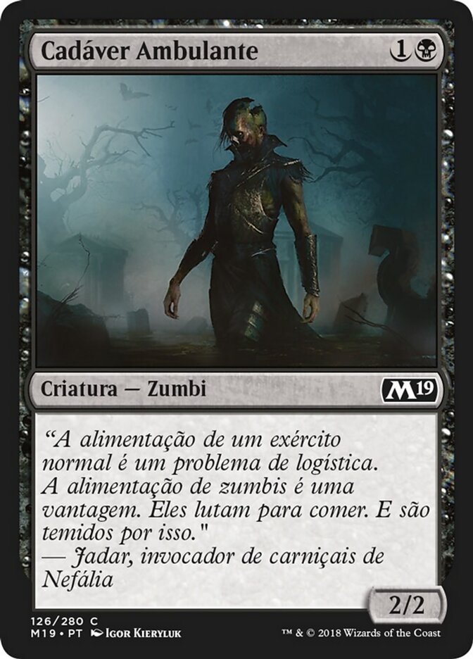 Cadáver Ambulante - Core Set 2019