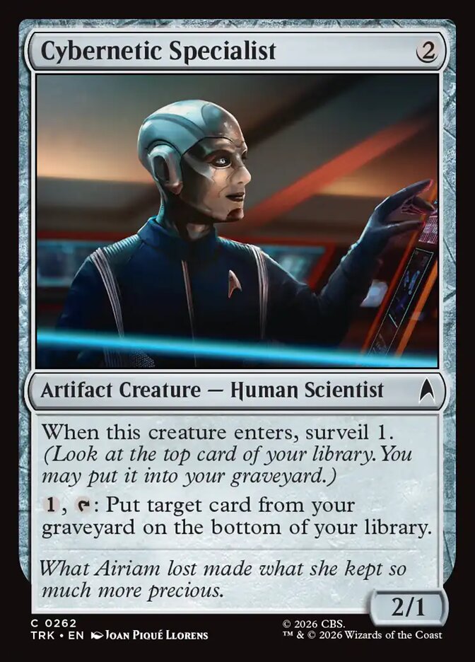 Cybernetic Specialist - Star Trek