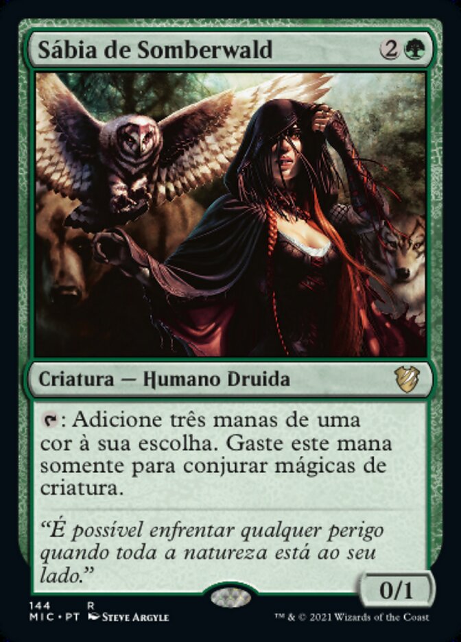Sábia de Somberwald - Midnight Hunt Commander