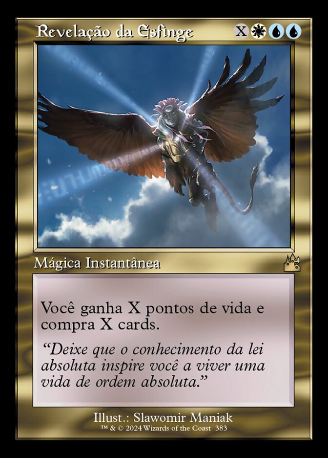 Revelação da Esfinge - Ravnica Remastered