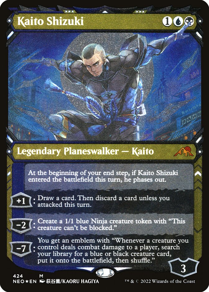 Kaito Shizuki - Kamigawa: Neon Dynasty