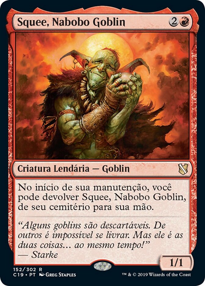 Squee, Nabobo Goblin - Commander 2019