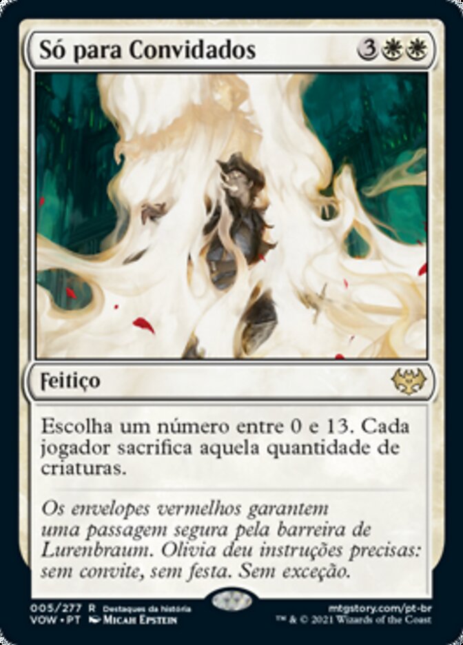 Só para Convidados - Innistrad: Crimson Vow