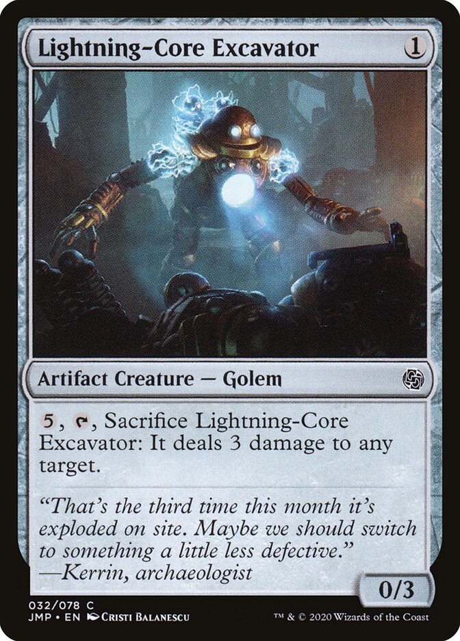 Lightning-Core Excavator - Jumpstart