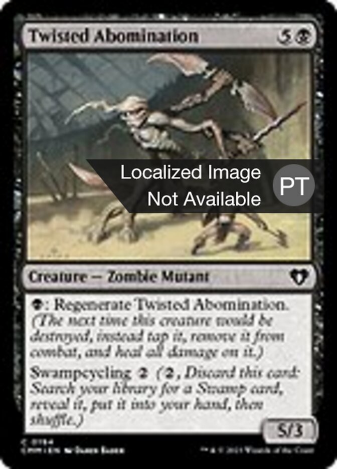 Abominação Distorcida - Commander Masters