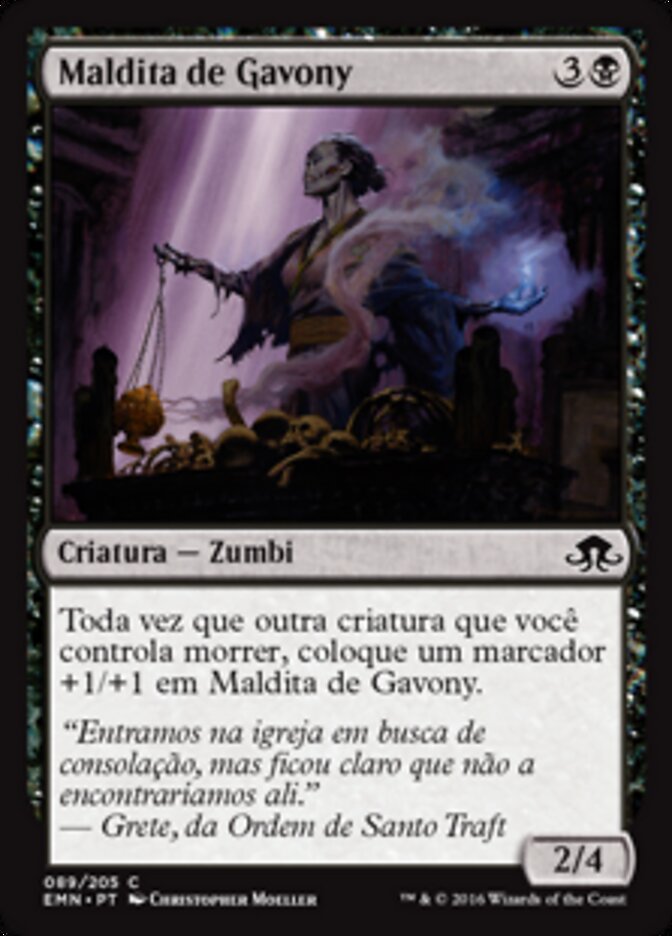 Maldita de Gavony - Eldritch Moon