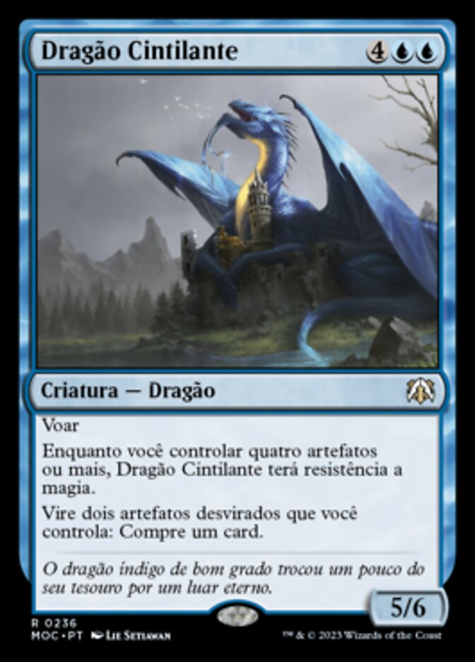 Dragão Cintilante - March of the Machine Commander