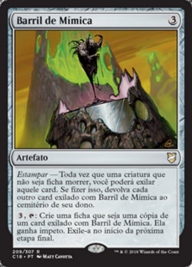 Barril de Mímica - Commander 2018