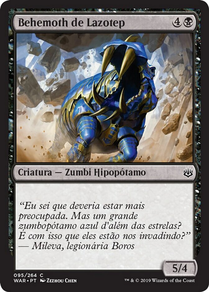 Behemoth de Lazotep - War of the Spark