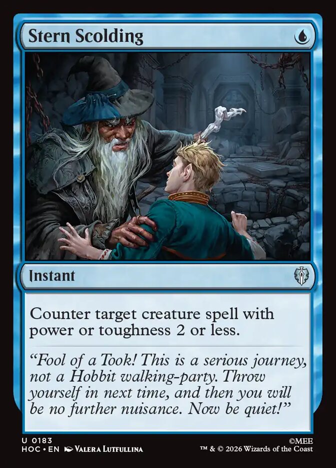 Stern Scolding - The Hobbit Eternal