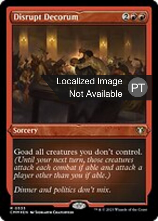 Quebrar o Decoro - Commander Masters