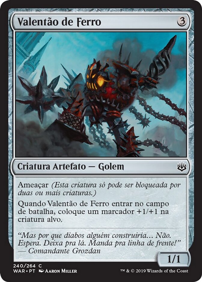 Valentão de Ferro - War of the Spark