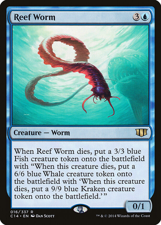 Reef Worm - Commander 2014