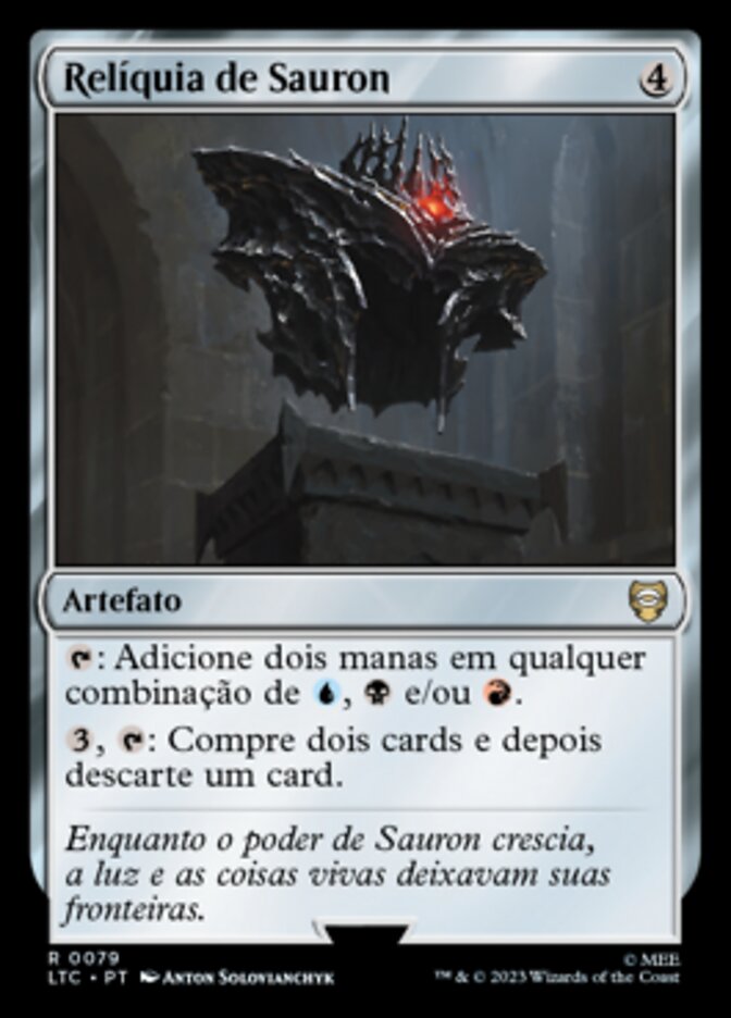 Relíquia de Sauron - Tales of Middle-earth Commander