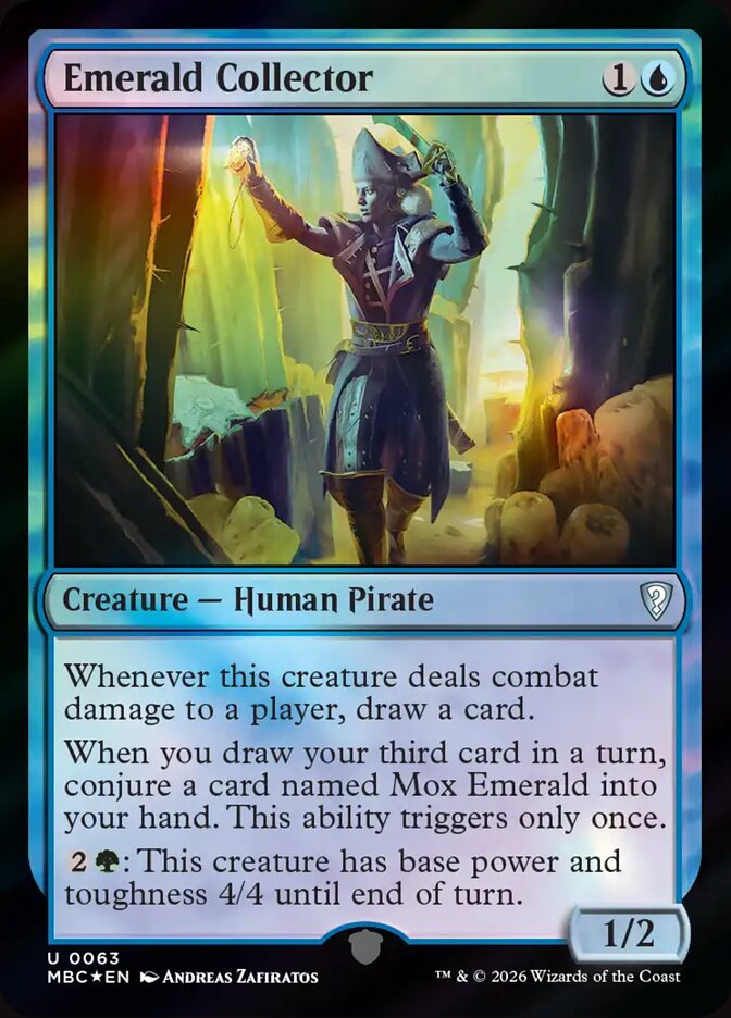 Emerald Collector - Mystery Booster Commander Edition