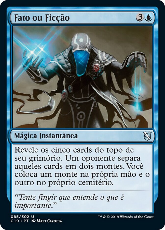 Fato ou Ficção - Commander 2019