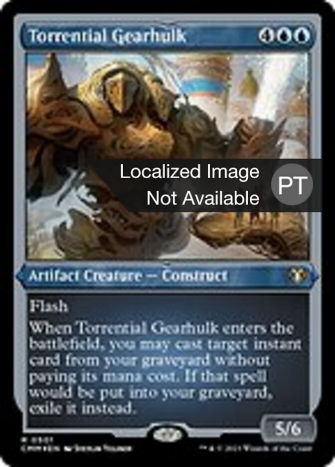 Mecanotitã Torrencial - Commander Masters