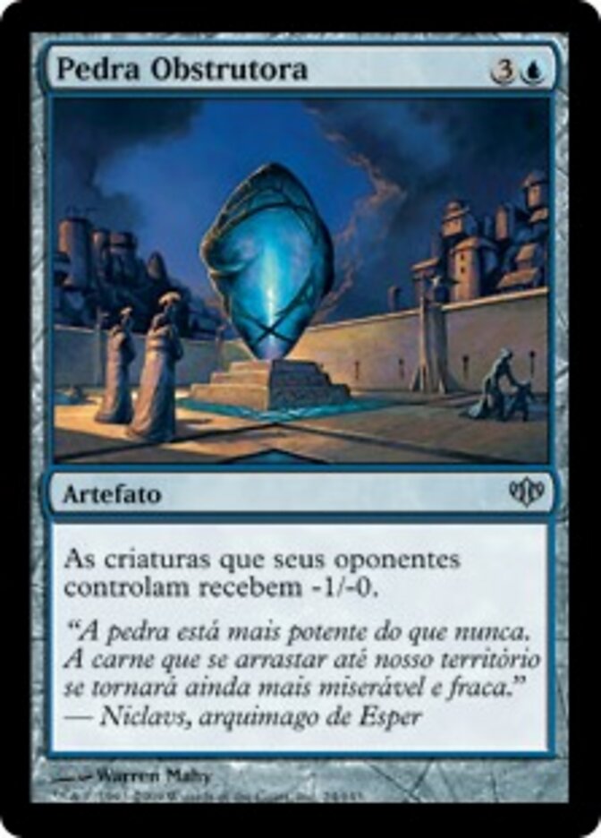 Pedra Obstrutora - Conflux