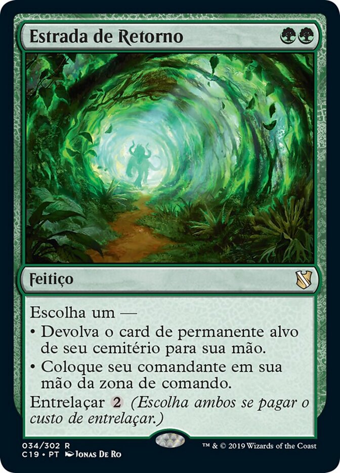 Estrada de Retorno - Commander 2019