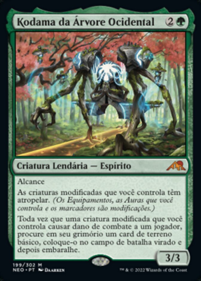 Kodama da Árvore Ocidental - Kamigawa: Neon Dynasty