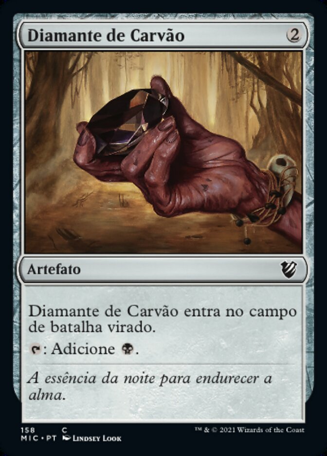 Diamante de Carvão - Midnight Hunt Commander