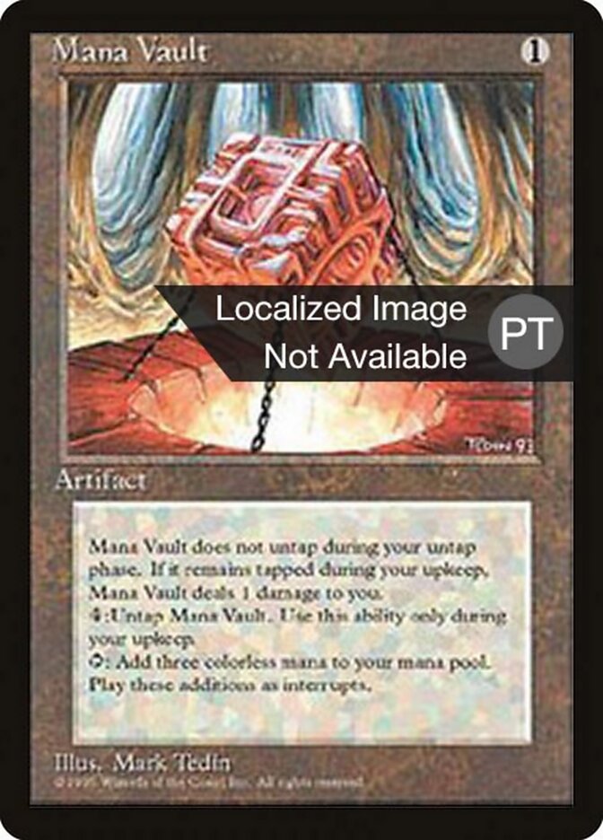Cofre de Mana - Fourth Edition Foreign Black Border