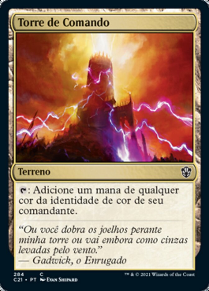 Torre de Comando - Commander 2021