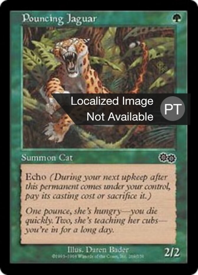 Jaguar Rabaz - Urza's Saga