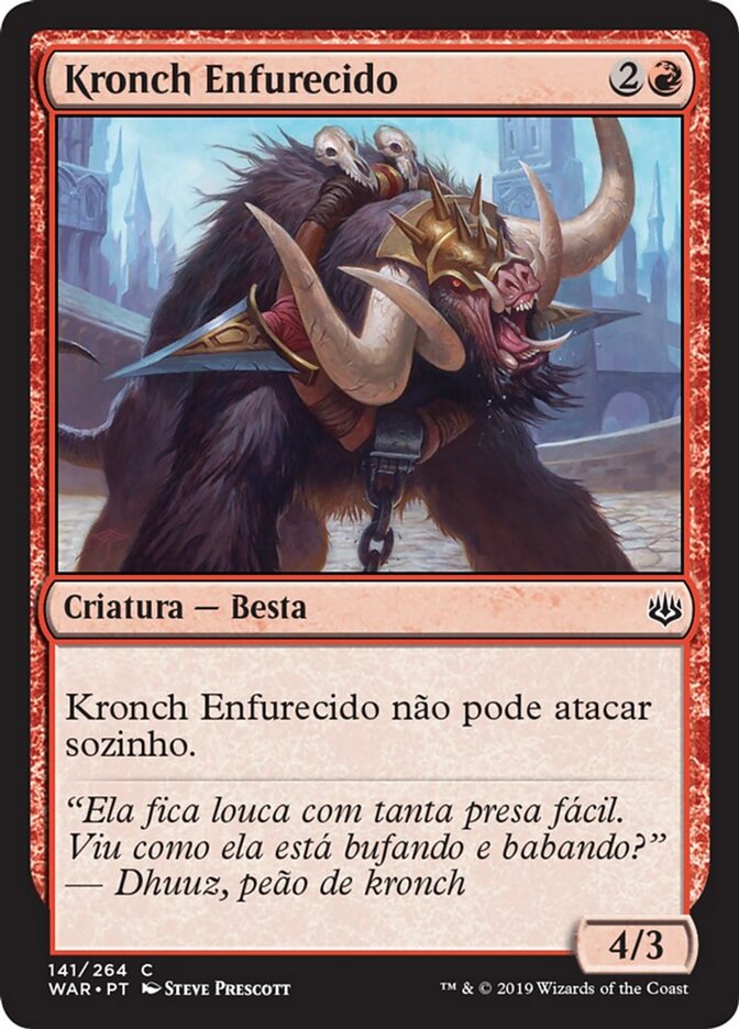 Kronch Enfurecido - War of the Spark