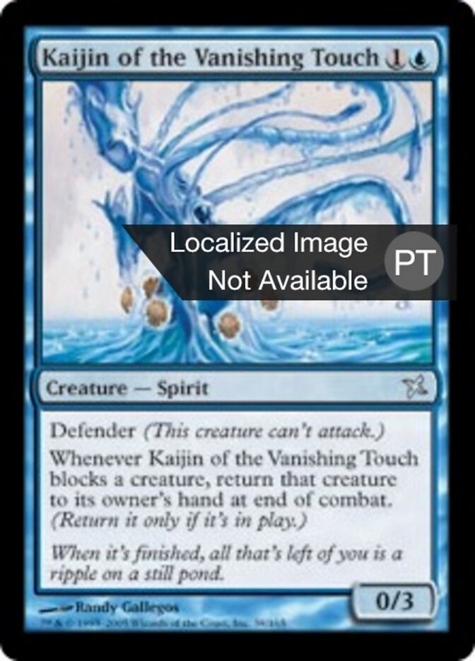 Kaijin do Toque Evanescente - Betrayers of Kamigawa